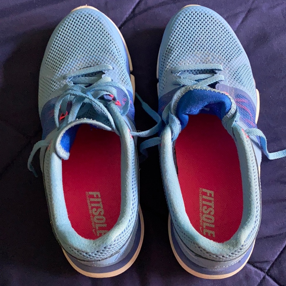 Nike Fitsole sneakers.  Worn only once or twice.